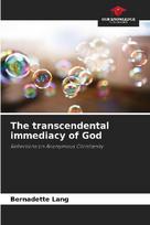 The transcendental immediacy of God: Reflections on Anonymous Christianity