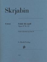 Alexander Skrjabin - Etüde dis-moll op. 8 Nr. 12: Instrumentation: Piano solo