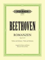 Romanzen für Violine und Orchester - G-Dur op. 40 · F-Dur op. 50: Ausgabe für Violine und Klavier