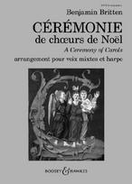 Cérémonie de choeurs de Noël: A Ceremony of Carols. op. 28. Chor (SATB) und Harfe (Klavier). Klavierauszug.
