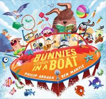 Bunnies in a Boat: A rhyming board book for babies and toddlers, perfect as an Easter read or a birthday or baby shower gift