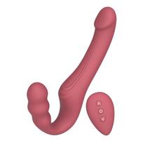 She.E.O Couples Vibrator vibruojantis strap-on be dirželių