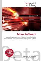 Mum Software: Master Data Management, Adaptive Server Enterprise, Comparison of        Relational Database Management Systems