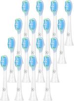 Elektrinio dantų šepetėlio antgalis Aster keičiamos galvutės elektriniam dantų šepetėliui, 16 vnt. Philips Sonicare analogas