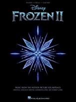 Frozen 2 Songbook Piano Vocal Guitar Sheet Music Includes Into the Unknown and Other Disney Songs Hal Leonard Official Music Book