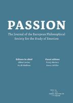 Passion: Journal of the European Philosophical Society for the Study of Emotion: Volume 3, Issues 1-2 (2025)