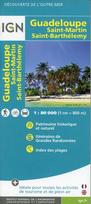 Guadeloupe 1 : 80 000: Saint-Martin, Saint-Barthélemy
