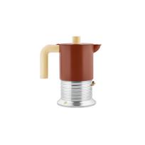 Alessi Vite moka kavinukas 6 puodeliams - rudas