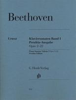 Ludwig van Beethoven - Klaviersonaten, Band I, op. 2-22, Perahia-Ausgabe: Besetzung: Klavier zu zwei Händen