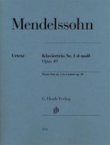 Mendelssohn Bartholdy, Felix - Klaviertrio Nr. 1 d-moll op. 49: Instrumentation: Piano Trios