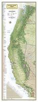 National Geographic Pacific Crest Trail Wall Map in Gift Box (18 X 48 In)