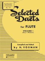 Selected Duets for Flute: Volume 1 - Easy to Medium (Rubank Educational Library 177) - Flute Music