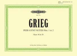 Peer Gynt: Suite Nr. 1 op. 46 / Suite Nr. 2 op. 55: Klavier 4-händig
