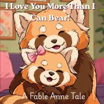 Red Panda Bear, I Love You More Than I Can Bear (Girls)