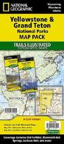 Yellowstone and Grand Teton National Parks [Map Pack Bundle]