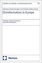 Disinformation in Europe: Challenges, Legal Instruments & Policy Recommendations