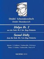 Schostakowitsch: Walzer Nr. 2/Second Waltz: Aus Der Suite Nr. 2 Fur Jazz-Orchester Fur 2-5 Instrumente/Second Waltz from the Suite No. 2 for Jazz Orchestra for 2-5 Instruments