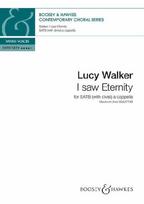 I saw Eternity: gemischter Chor (SATB divisi) a cappella. Chorpartitur.