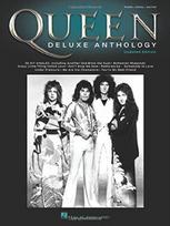 Queen - Deluxe Anthology Updated Edition Piano Vocal and Guitar Sheet Music 35 Classic Rock Songs by Freddie Mercury and Queen