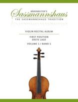 Violin Recital Album, Band 1: 20 Vortragsstücke in der ersten Lage für Geige und Klavier oder für zwei Geigen. Partitur
