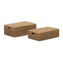 Iš jūržolės krepšiai 2 vnt. 40x60x21 cm Tossa – Kave Home