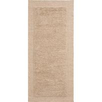 Rankų darbo smėlio spalvos iš vilnos kilimas 80x200 cm Marely – Kave Home