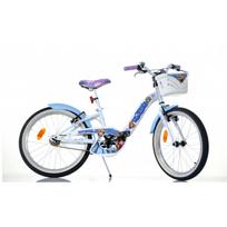 Vaikiškas dviratis, vaikų Dino Bikes Snow Queen, mėlyna sp./balta sp., 20"