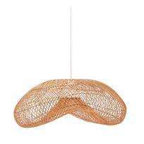 Natūralios spalvos iš rotango šviestuvo gaubtas 58x85 cm Isora – Kave Home