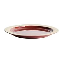 Bordo spalvos desertinė iš keramikos lėkštė ø 20 cm Doren – Kave Home