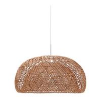 Natūralios spalvos iš rotango šviestuvo gaubtas ø 60 cm Isora – Kave Home