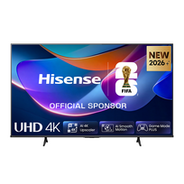 Hisense A6S, 65'', 4K UHD, VA LCD, juodas - Televizorius