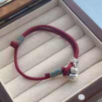 Gourd Red Rope Bracelet Women's New Chinese Style National Style Design Natal Hand Rope Bracelet Simple Hand-woven Jewelry Women