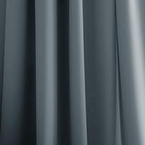 Žiedeliai 12VNT Blackout Užuolaidos Super Minkštos Šviesos Termiškai Izoliuotos Užuolaidos Skydas Miegamojo Svetainės Biuro Langui Pilka Juoda W46 x L54 1PCS pilka spalva