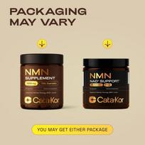 Cata-Kor NMN Maisto papildas – 1000 mg, Palaiko ląstelių energiją ir NAD+ lygius, Vitaminų maisto papildas sveikatai ir gyvybingumui 2 BOX