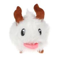 25CM League Of Legends Poro Plush Doll Soft Stuffed Toy Perfect Gift For Kids Birthday Christmas Home Decor 25cm balta