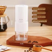 ZISIZ Electric Portable Coffee Grinder balta spalva