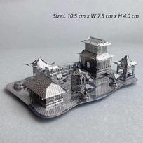 Suzhou Classical Gardens 3D Metal Puzzle Architectural Landscape Assembly Model Laser Cutting Puzzle Jigsaw Toys For Kids Adult