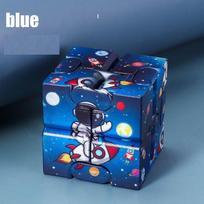 Cube Infinity Fidget Toy Anxiety Easing Magic Finger Puzzle Game Stress Easing Sensory Toy For Children Adults Hand
