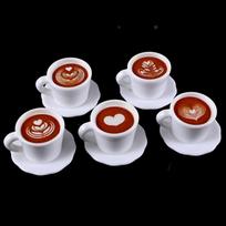 112 10Pcs/Set Scale Miniature Dollhouse Coffee Cup Drinks Kitchen Food For Blyth Bjd Doll Accessories Diy Girl Toy