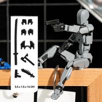 13 Titan Action Figures T13 Figure 3D Printed Multi-Jointed Movable Lucky 13 Action Figure Nova 13 Action Figure Dummy