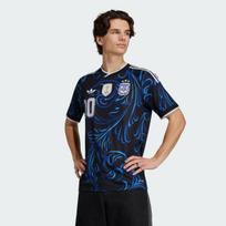 Adidas Argentinos 26 išvykos Messi marškinėliai 'Juoda/Ryškiai mėlyna/Mėlyna sprogstanti' 2XL
