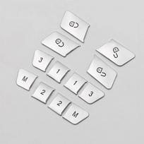 For Mercedes Benz AMG C63 W176 W246 W204 W212 C117 W117 W218 X156 W166 X166 X204 Car Door Seat Unlock Switch Button Cover Trim sidabras
