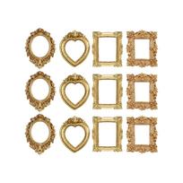 Retro Picture Frame Antique Baroques Mini Picture Frame for DIY Jewelry Display Photography Phone Photo Party Decors 1