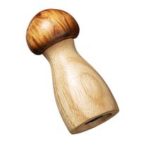 Wood Spices Grinder Precise Grinding System for Salt and Peppers Adjustable Coarseness Black Peppers Mill for Restaurant