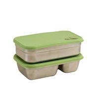 Recipiente de acero inoxidable para alimentos, caja de almacenamiento hermética para cocina y nevera