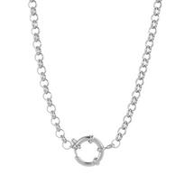Stainless Steel Minimalist Choker Necklace Decoration Collarbone Chain  Daily Wear sidabras