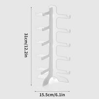 1pcs Eyeglasses Sunglasses Storage Display Stand Holder Organizer Case Show Rack for 5 Glasses  Sunglasses Storage Rack balta