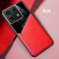 Leather Texture Case For Xiaomi Redmi Note 14 13 Pro G Note 12 Pro+ 12S Cover With Car Magnetic Coque Fundas Capa Redmi Note13Pro Plus
