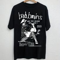 Bad Brains Grupės Grafinis Marškinėlis 100% Medvilnė Minkštas Patogus Juodas Trumpomis Rankovėmis Marškinėlis su Koncertų Datų Dizainu Laisvalaikio Apvalia Kaklo Iškirpte S įvairiaspalvis