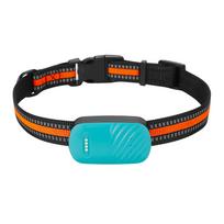 Pet Tracker GPS Electronic Fence Dog Cat Collar Lost Prevention  90-Day Trajectory Storage Guard Durable Collar P67 Pet Safety žalia